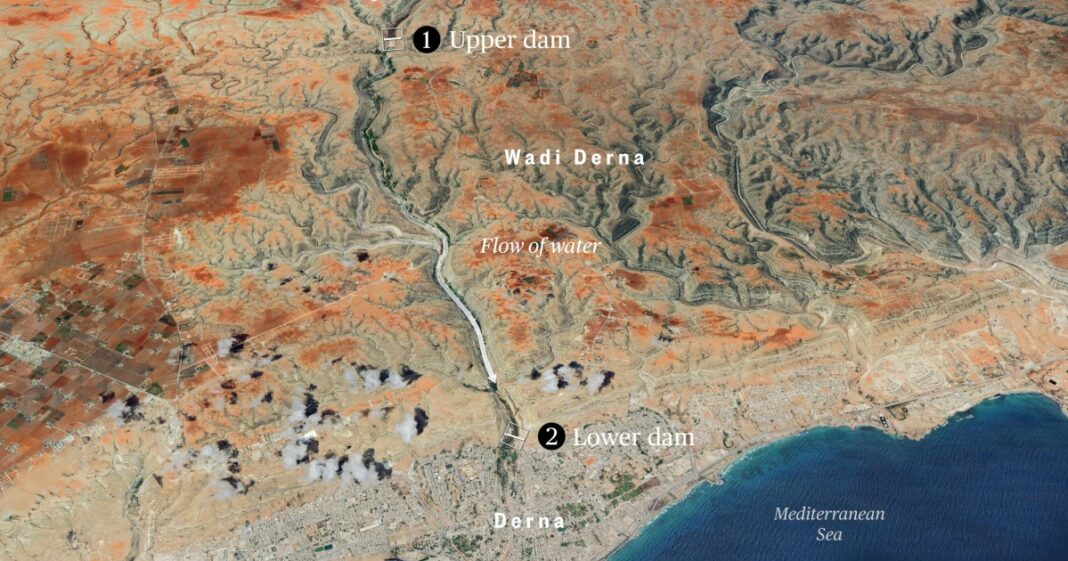 Maps: How rainfall modified into into floods in Libya