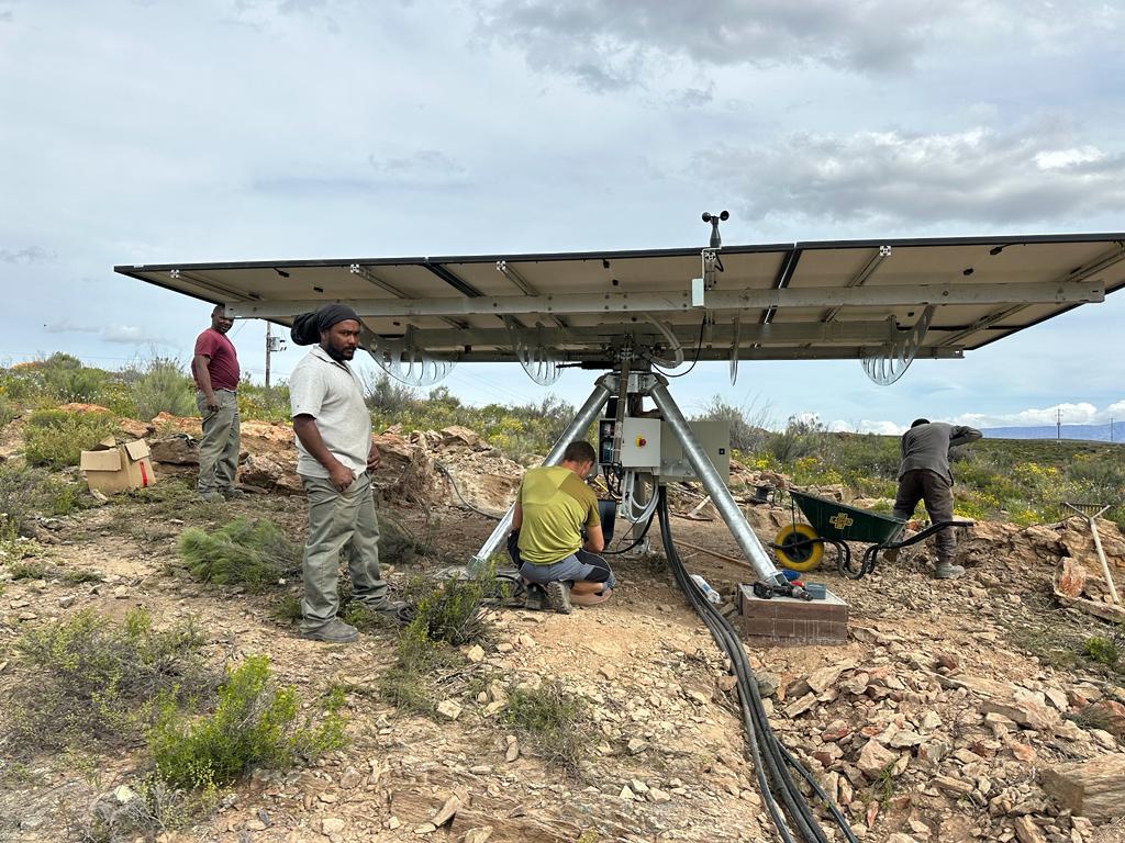 German startup deploys mobile twin-axis picture voltaic tracker in South Africa