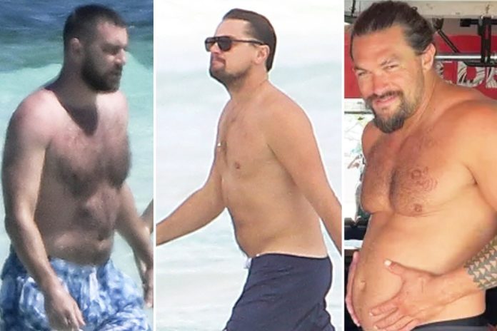 8 sizzling male celebrities who’re contented with their ‘dad bods’: Travis Kelce, Leonardo DiCaprio and more