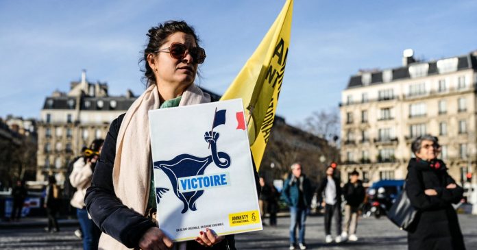 France becomes first country to blueprint abortion a constitutional exact