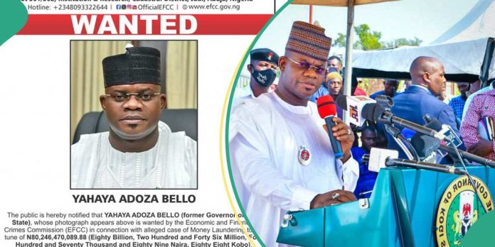 BREAKING: Ex-Governor Yahaya Bello declared wanted, necessary components emerge