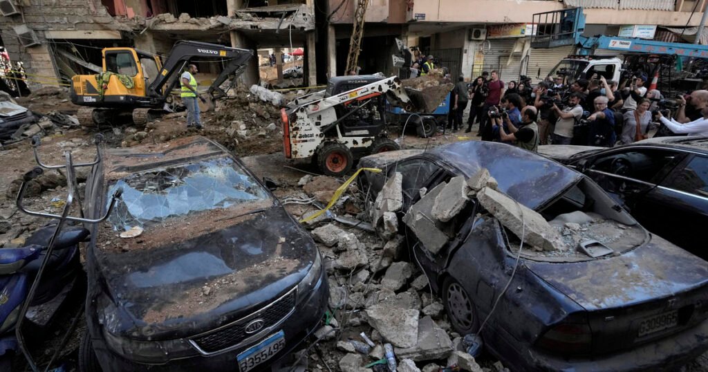 Israel, Hezbollah trade strikes as death toll rises from Beirut attack