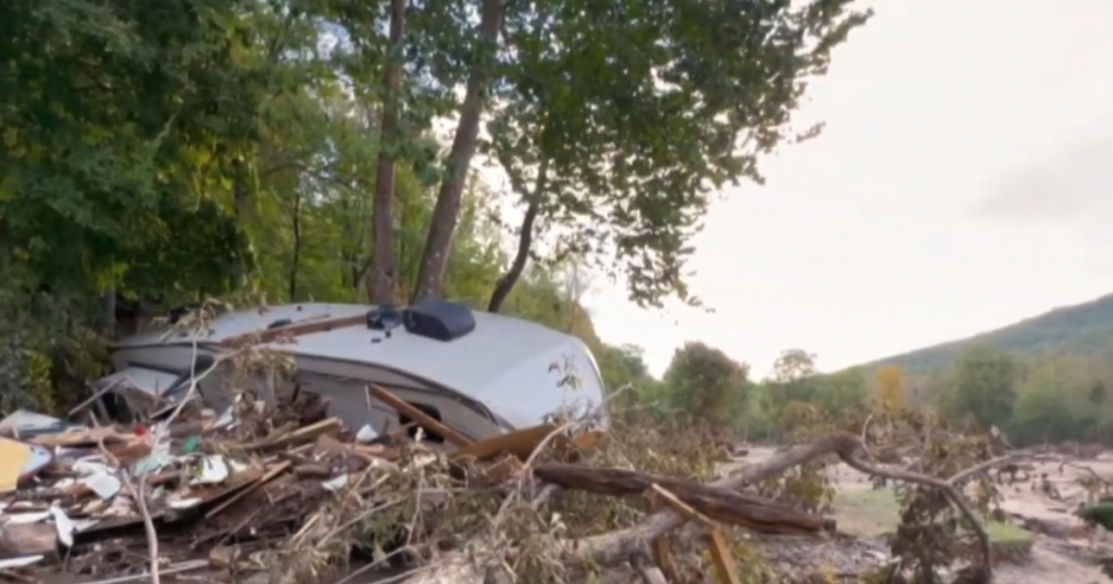 Helene destroyed their North Carolina campground, but they’re staying put