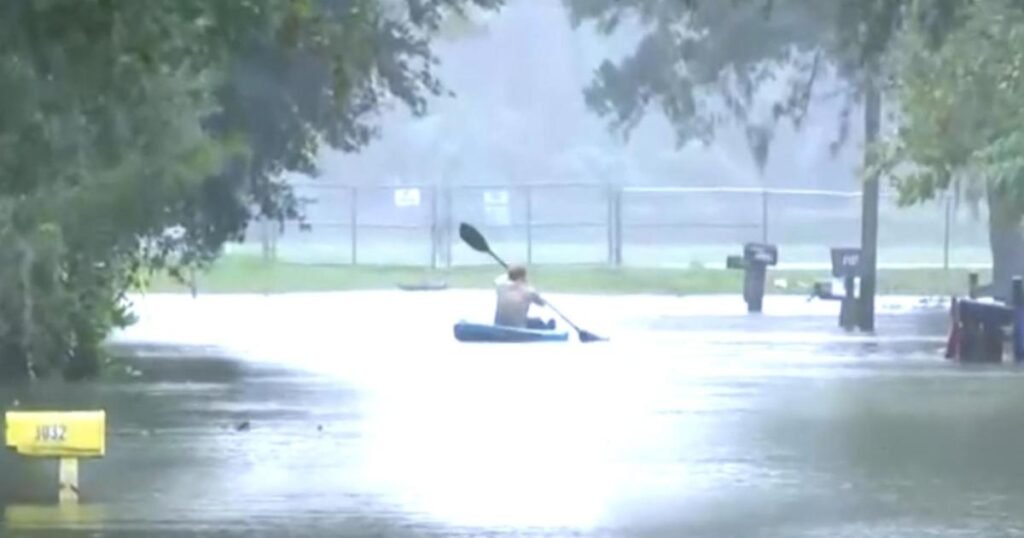 On-the-ground look at Orlando flooding, damage